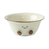Maxbell Ceramic Salad Bowl Multipurpose Simple Dessert Bowl for Household Restaurant