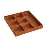 Maxbell Jewelry Tray Wooden Tabletop Bracelet Organizer for Jewelry Shop Home Drawer