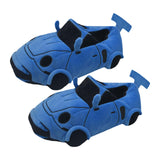 Maxbell Sports Car Shaped Slippers for Men Women Winter Warm Slippers House Slippers Blue