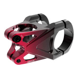 Maxbell Mountain Bike Stem Part 0 Degree Replacement for Downhill Road Bike Mountain Black Red