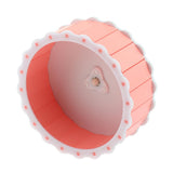 Maxbell Maxbell 1 Pc Small Pet Exercise Running Wheel Silent Quiet Spinner Roller Pink
