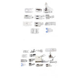 Maxbell Lot 26 Presser Foot Kit for Janome    Brother Singer Domestic Sewing Machine