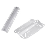 Maxbell Technical Scuba Diving Diver BCD Harness Backplate with Single Tank Adapter