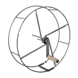 Maxbell Garden Hose Reel Cart Iron Pressure Washer Hose Reel for Wall Floor Cleaning Handle Type