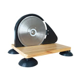 Bread Slicer Sturdy Manual Kitchen Bread Cutter for Commercial Bakeries Home Black