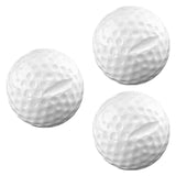 3Pcs Golf Ball Shaped Glass Drinkware Decorative Golf Party Decorations