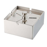Maxbell Stainless steel Rotating Windbreak Ashtray with Cover Car Ashtray S - Aladdin Shoppers