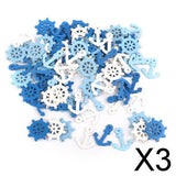 Maxbell 3xAnchor and Helm Wood Pendants Beads for Necklace DIY 100pcs Mixed Color