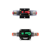 Maxbell 2 Pieces 100A Car Audio Circuit Breaker Fuse Holder Manual Reset Switch - Aladdin Shoppers