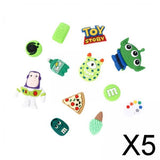 Maxbell 5xBeach Bag Charms Accessories Creative Festival Craft Reusable Handmade Decor Style D