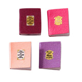 Maxbell 8 PCS Miniature Books with Bookshelf Set 1:12 Scale Dollhouse