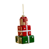 Xmas Pendant Christmas Ornament Charm Cars Christmas Tree Hanging Decoration Gift Box 5.5x10cmC