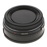 Maxbell Adapter Ring for Minolta MD MC Lens to Sony Alpha MA Mount A77 A99 A580 A900 -w/ Glass Black+Silver - Aladdin Shoppers