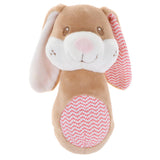 Maxbell Cartoon Stuffed Animal Baby Infant Soft Plush Hand Rattle Toy Gift - Rabbit