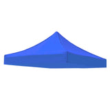 Maxbell Tent Top Cover Shelter Waterproof Canopy Cover Only for Summer Outdoor Beach 300x300cm blue