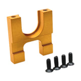 Maxbell RC Car Motor Holder Mount Stand for 104072 104001 104002 1/10 RC Crawler Car Gold