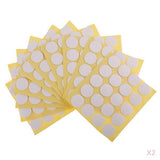 Maxbell 400pcs Candle Wick Stickers Adhesive Dots for Candle Making 20mm