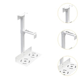 Maxbell Mainframe Hanger Flexible Sturdy Universal PC Case Holder for Home Side Wall White