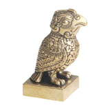 Maxbell Brass Bird Statue Home Decor Small Animal Sculpture for House Shelves Mantel