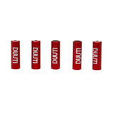 Maxbell 5PC 4mm Alloy Bike Bicycle Brake Shift Housing Line Ferrules End Caps Red - Aladdin Shoppers