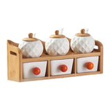 Maxbell Seasoning Box Chili and Sugar Container Seasoning Jar Tea Condiment Canisters