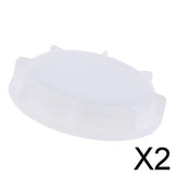 Maxbell 2x1000L IBC Ton Barrel Valve Dust Cover IBC Adaptor Fitting Seal Cap 60mm