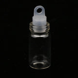 Maxbell 30 Pieces Mini Clear Glass Jars Essential Oil DIY Decoration Bottles 1ML