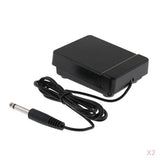 Maxbell 2pcs Sustain Pedal Foot Switch for Electronic Keyboard Piano