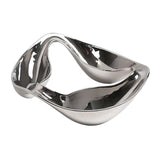 Maxbell Divided Serving Tray Unique Elegant Snack Plate for Candy Chocolates Dessert A