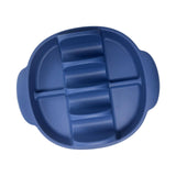 Maxbell Silicone Taco Holder Kitchen Gadgets Non Plate Microwave Use with Slots dark blue