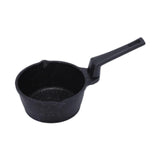 Maxbell Butter Warmer Pot with Handle Mini Oil Warmer Pot for Restaurant Frying Home Black