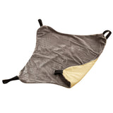 Maxbell Maxbell Reversible Pet Hammock Small Animals Hanging Bed Pad Pet Cage Comforter S Beige
