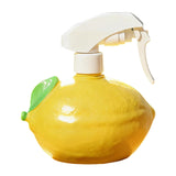 Lemon Shaped Spray Bottle Versatile Accessory for Barbers Hairstyling Salons White