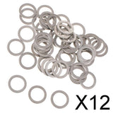 12x50x M14 Aluminum Oil Drain Plug Crush Washers Gaskets for Mazda 9956-41-400