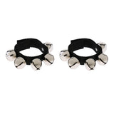 Maxbell Finest 2Pcs Metal Hand/Foot Wrist Shaker 5 Jingle Bells KTV Party Accompaniment - Aladdin Shoppers