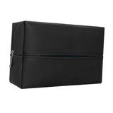 Car Tissue Box with Hanging Fixing Strap Car Sun Visor Tissue Holder Black