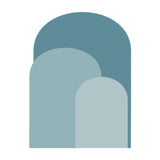 Maxbell Arch Wall Decal Modern Wall Art Decor Bedroom Kids Room Nursery Wall Sticker Blue