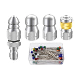 Portable Sewer Drain Jetting Nozzle Pipeline Kitchen Sewer Washer Supplies