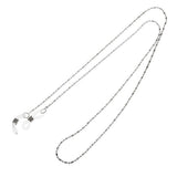 Maxbell 2 Pieces Sunglasses Strap Necklace Metal Eyeglass Glasses Cord Holder Chain