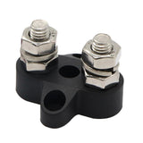 Maxbell Red & Black Junction Block Power Post Set Insulated Terminal Stud M8