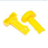 Maxbell 4 Pieces Atomization Spray Bracket Humidifier Parts for Dorm Home Countertop Yellow