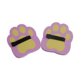 Maxbell Jumping Pedals 1 Pair EVA Lightweight Padfoot Jumping Toy for Outdoor Sports pink