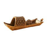 Maxbell Incense Holder Creative Ash Catcher Tray Box for Farmhouse Bookshelf Cabinet
