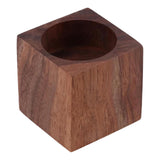Maxbell Wooden Tealight Candle Holder Rustic Cube Shaped for Living Room Accessories