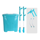Maxbell Backpack Carrying Granular Fertilizer Spreader Manual Fertilizing Tool Style C