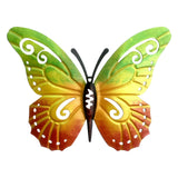 Maxbell Maxbell Butterfly Wall Decors Wall Sculptures Figurines for Garden Home Decors green yellow blue