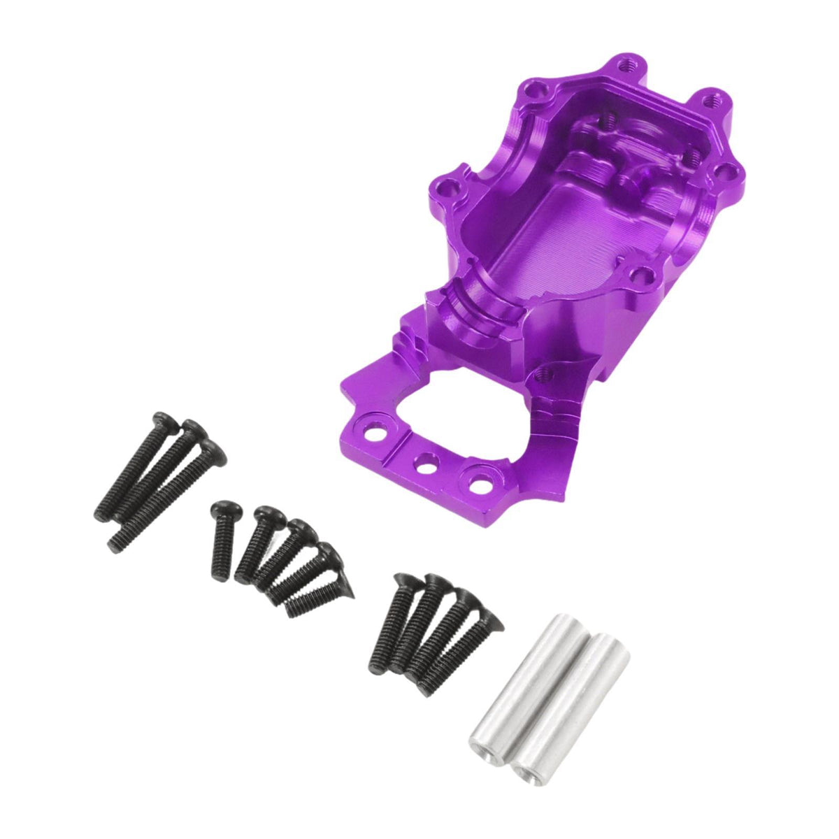 Maxbell 1/14 RC Car Front Gearbox Lower Cover Sturdy Upgrade for 14209 14210 Crawler Violet