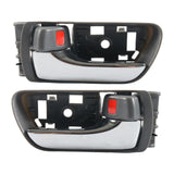 2 Pieces Interior Door Handles 69206-ae020 for Toyota Sienna 2004-2010 Plating handles