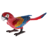 Simulation Animal Model Figure Toy Figurine Home Decor Red Parrot Bald Eagle