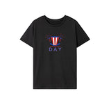 Maxbell Maxbell Women's T Shirt Summer Soft Costume Basic Tee for Commuting Vacation Camping XXL Black